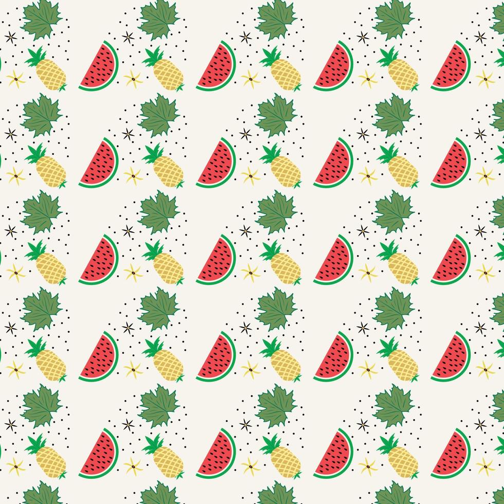 Seamless Fabric Pattern design vector