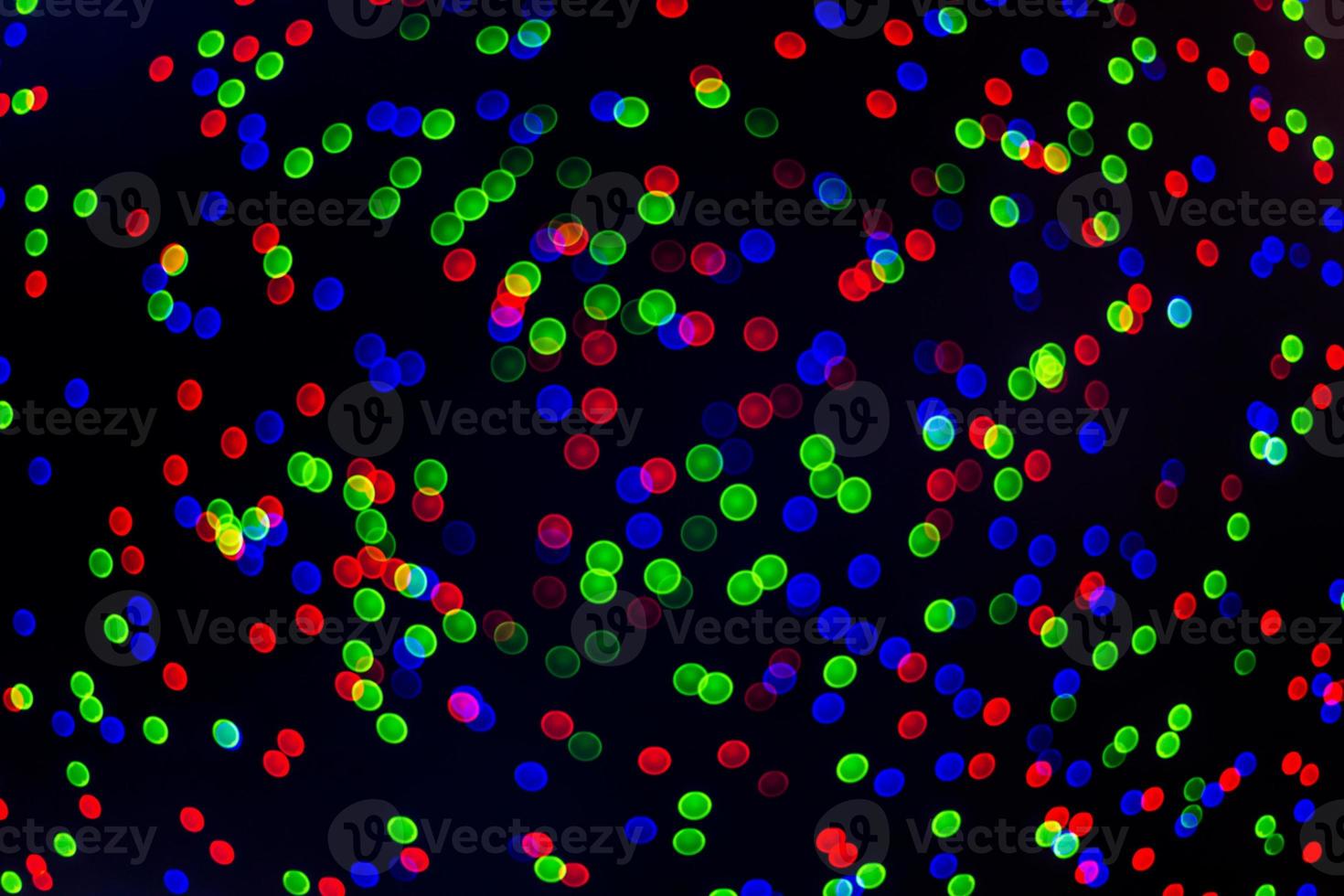 natural small rgb lens blur on dark background photo