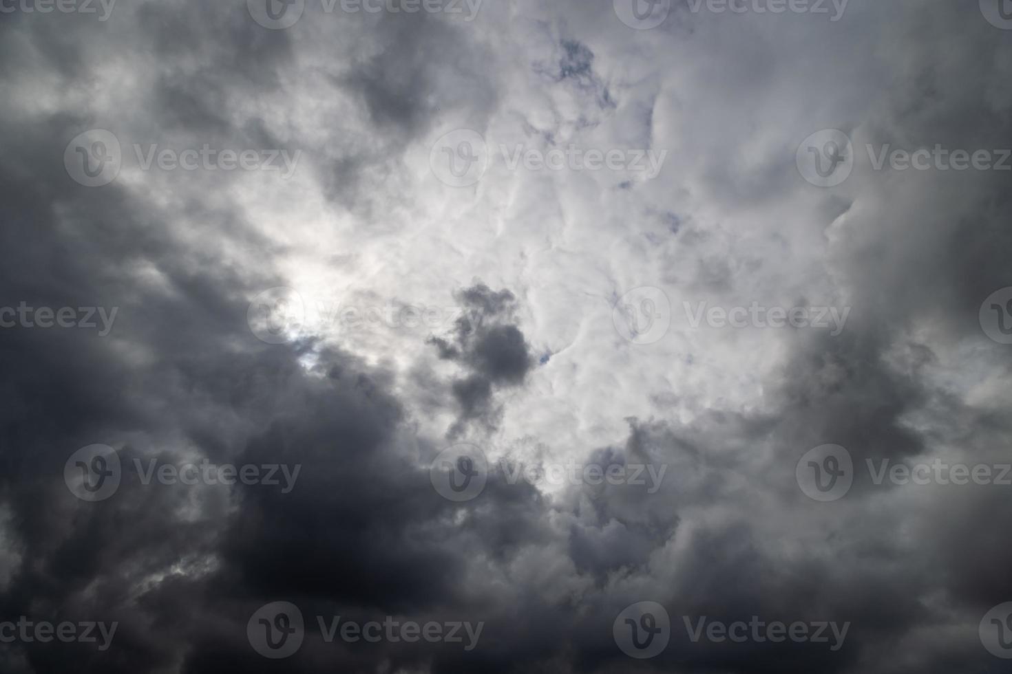 grey incoming storm clouds full frame background photo