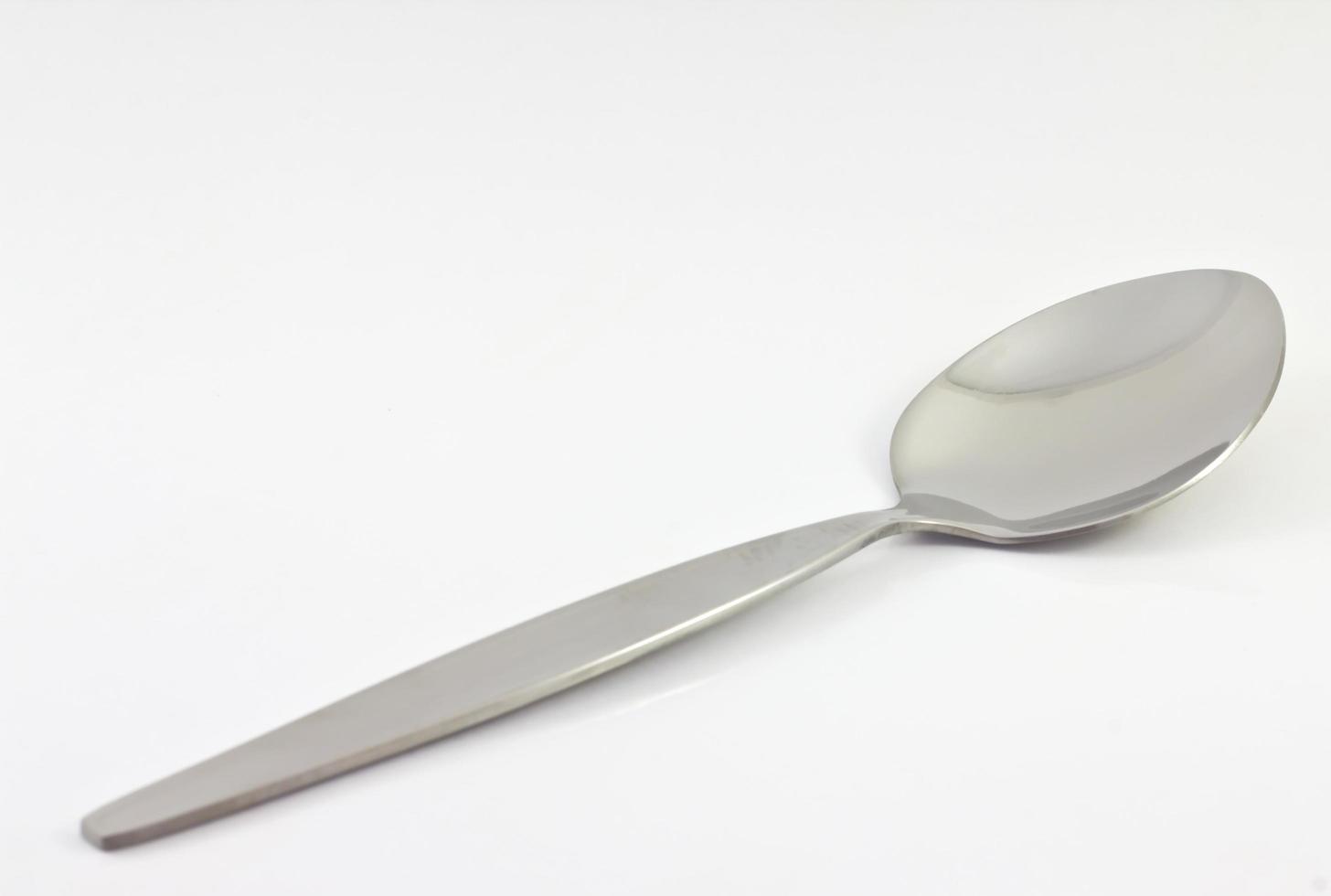 spoon on white photo