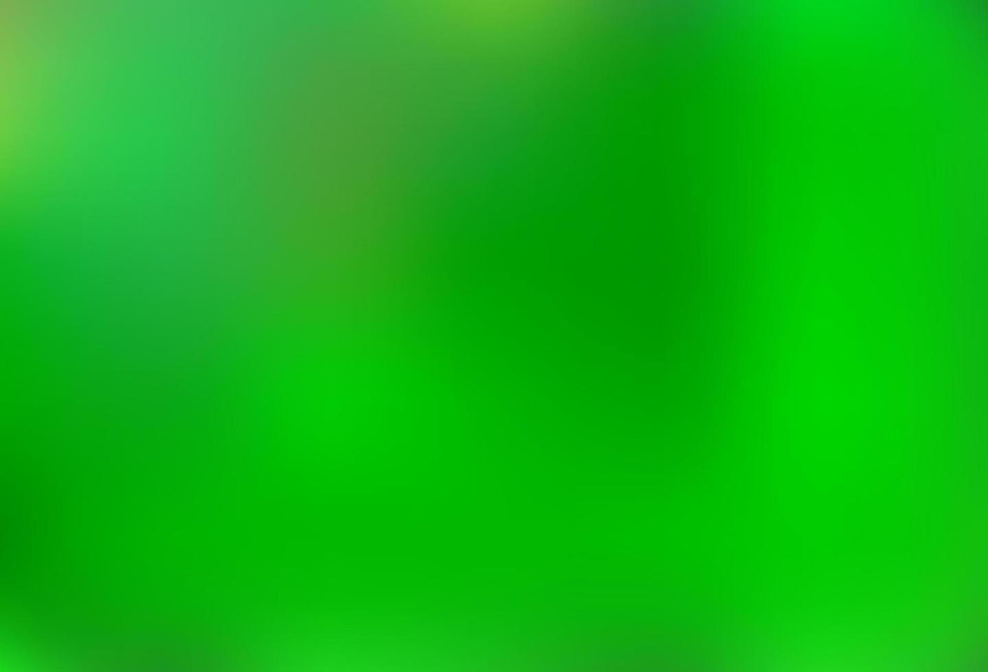 Light Green vector blurred shine abstract background.