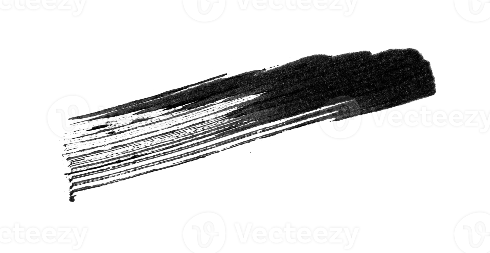 black acrylic paint strokes for design elements. artistic brush strokes