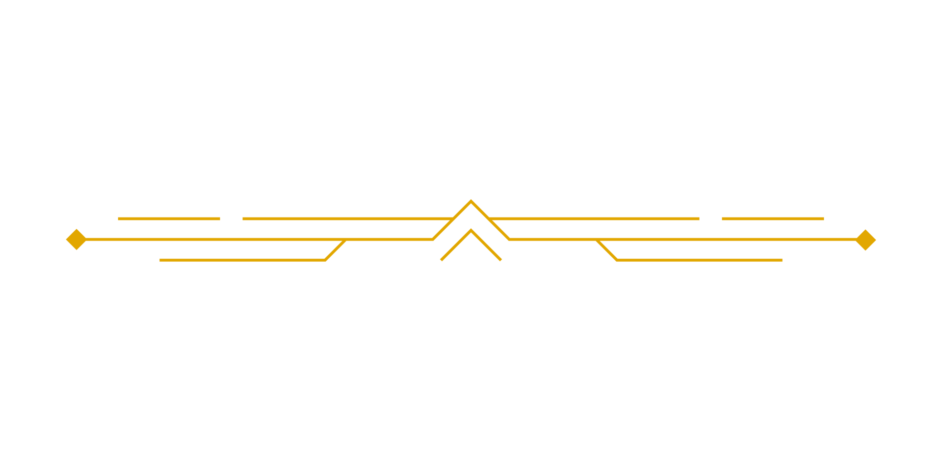 art deco outline stroke in golden color for classy and luxury style. premium vintage line art design element png