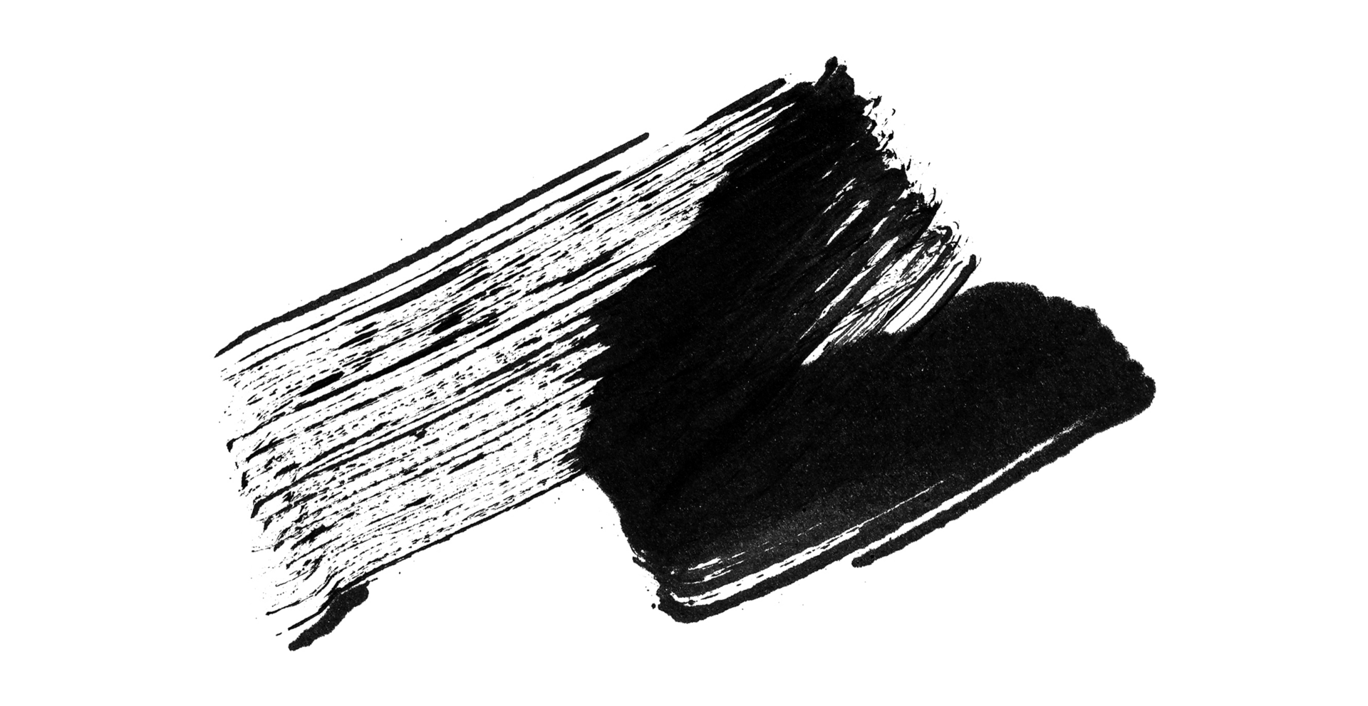 black acrylic paint strokes for design elements. artistic brush strokes