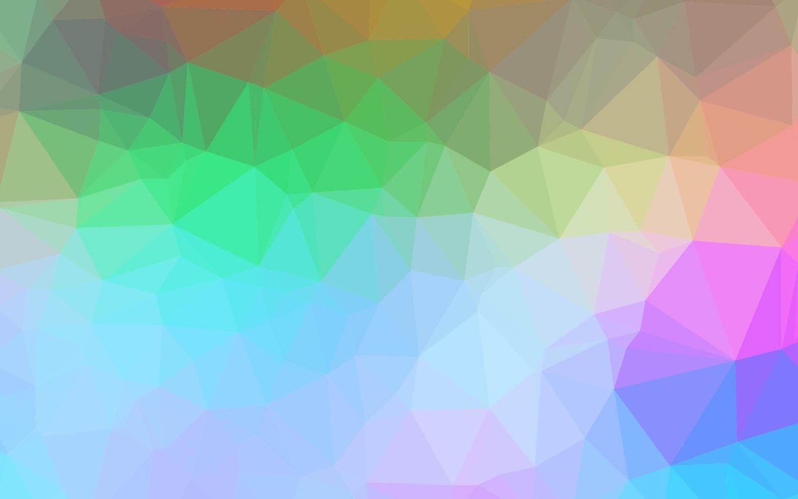 Light Multicolor, Rainbow vector blurry triangle texture.