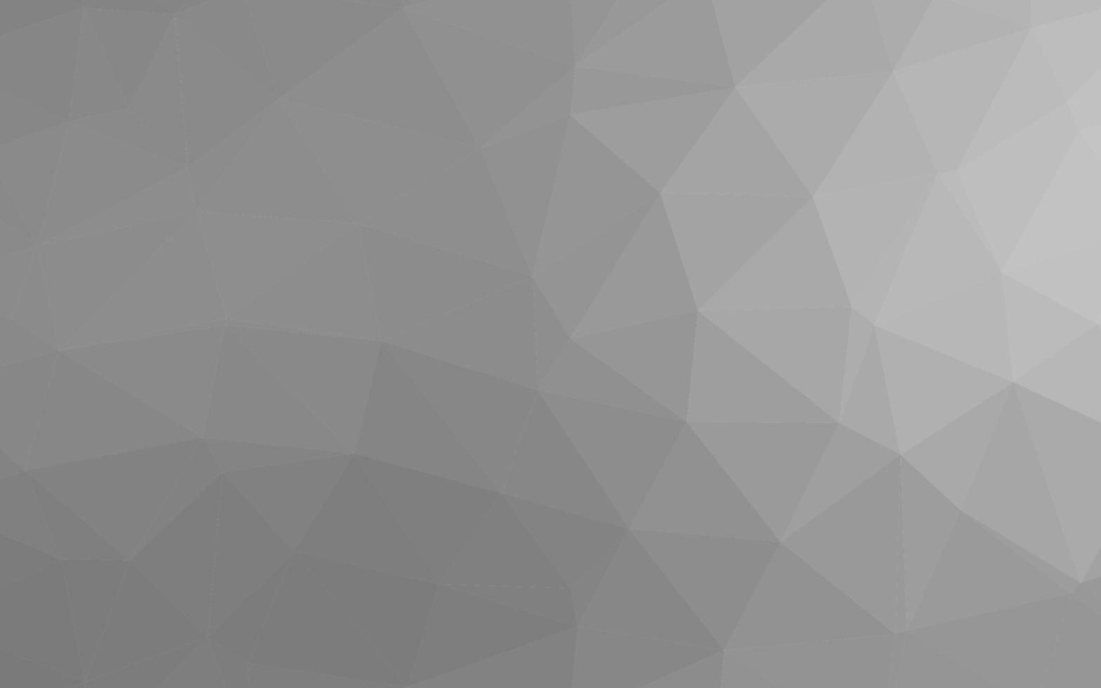 Light Silver, Gray vector triangle mosaic cover.