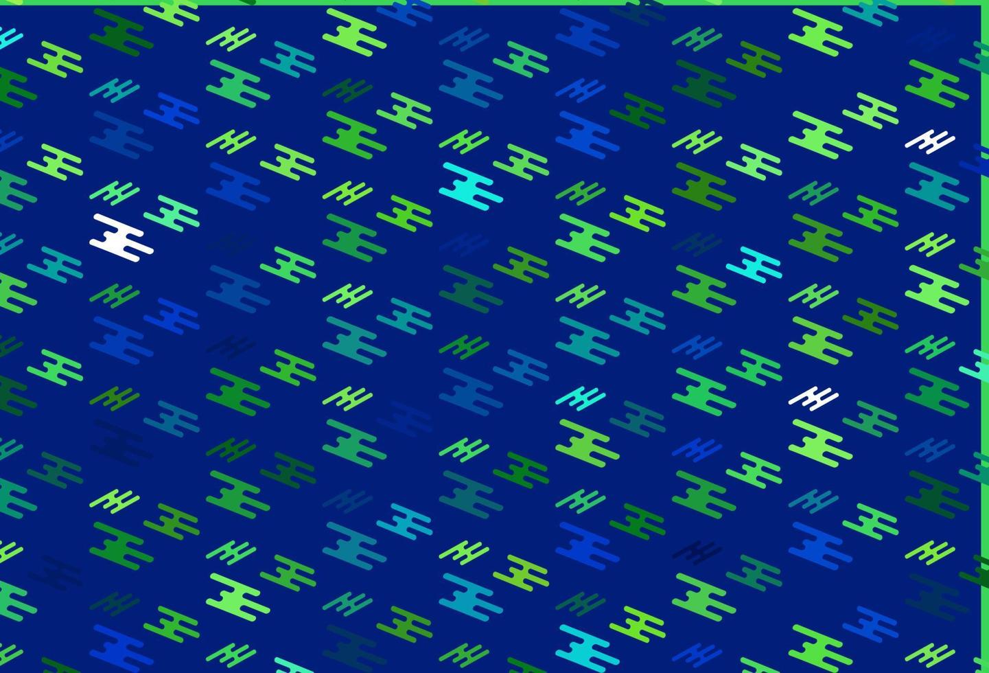 Light Blue, Yellow vector template with repeated sticks.
