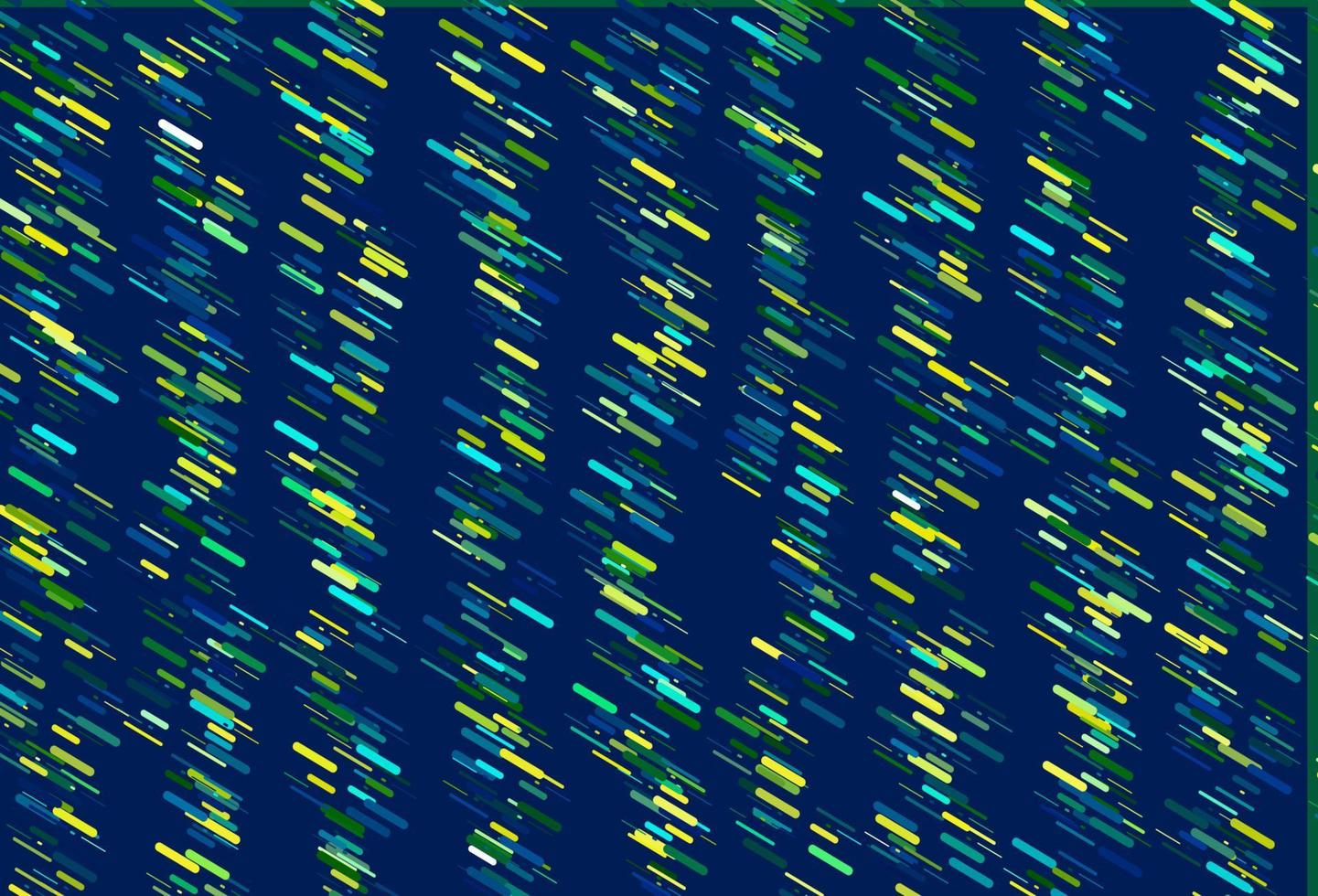 Light Blue, Yellow vector template with repeated sticks.