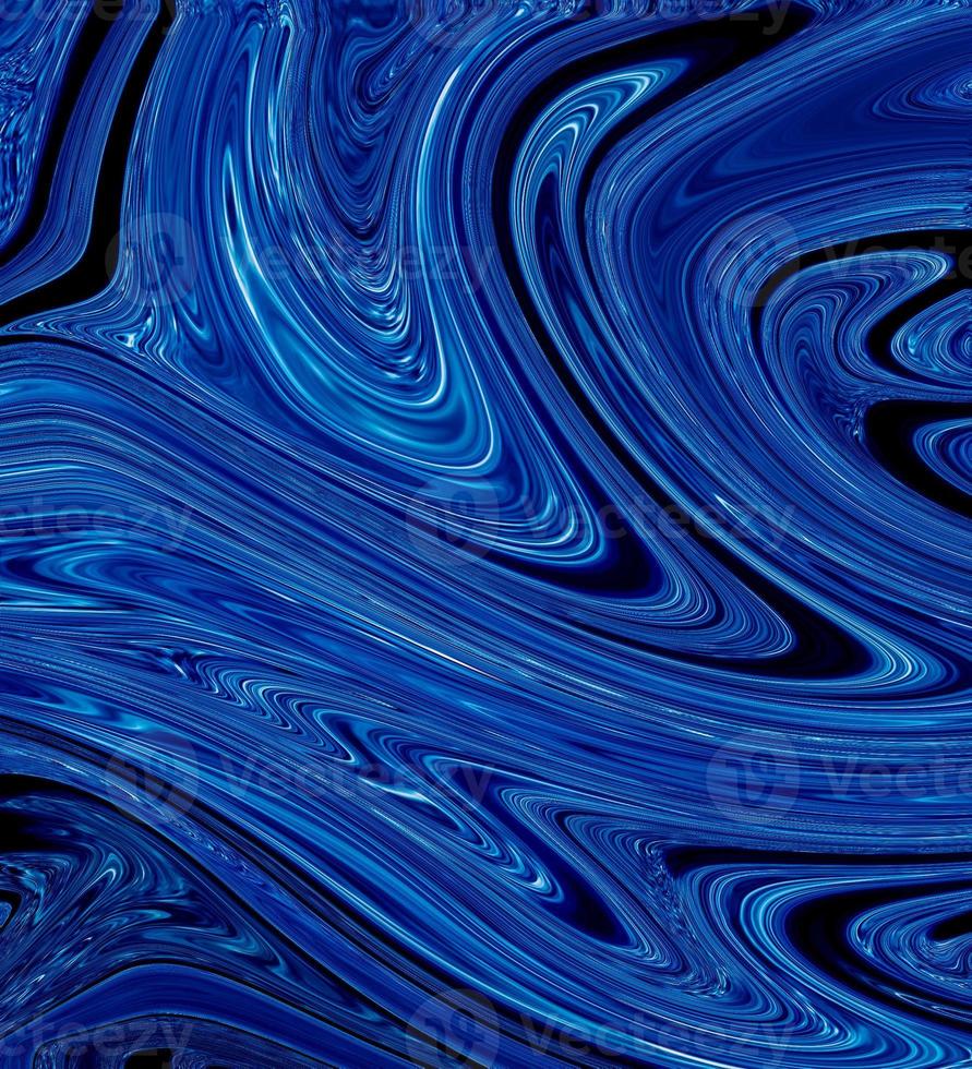 Abstract liquid blue background. Vertical image photo