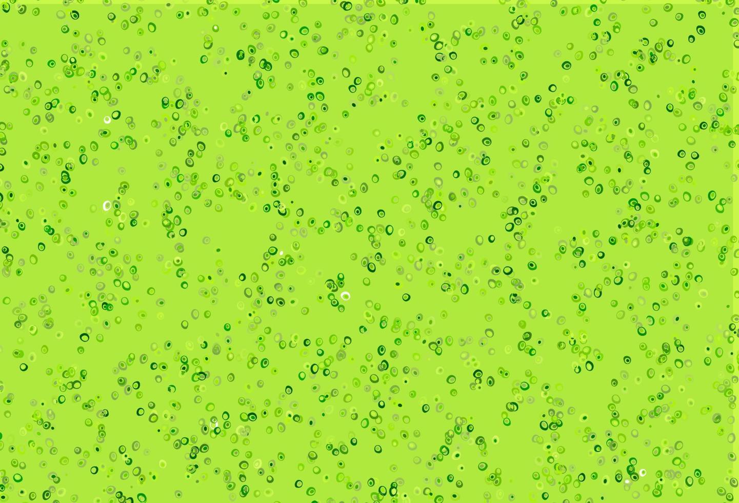 Light Green vector backdrop with dots.