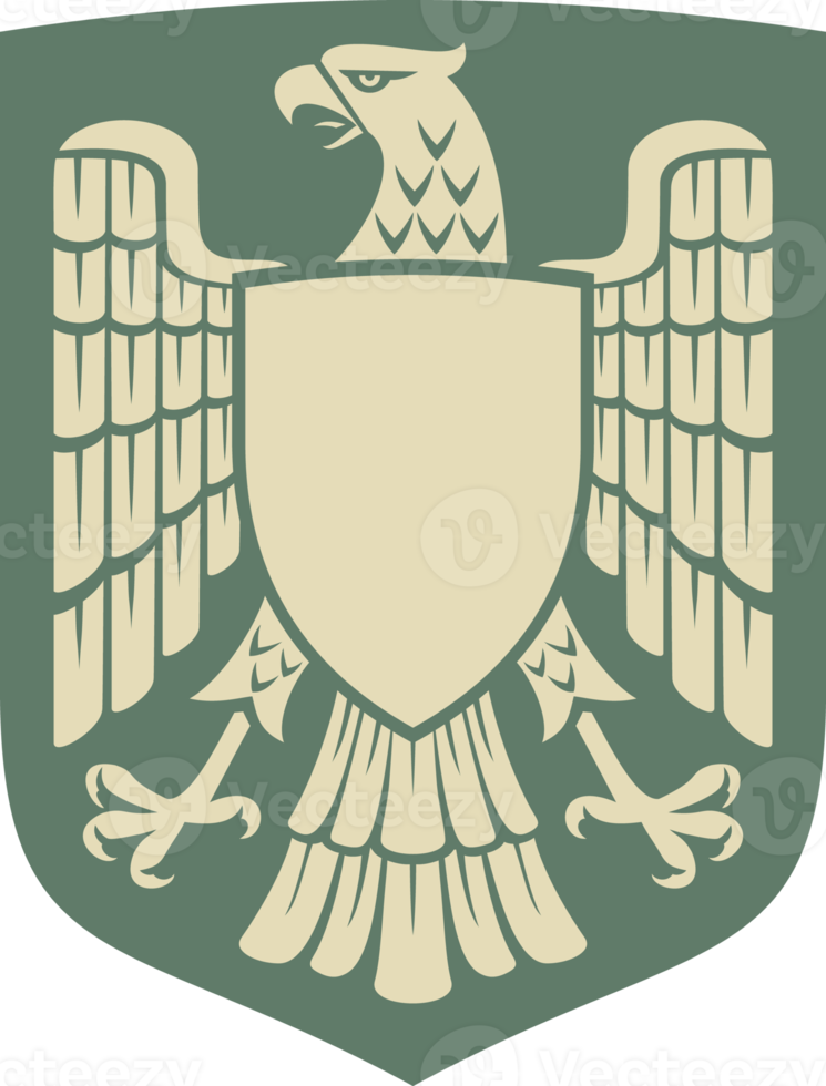 heraldisk Örn Färg png