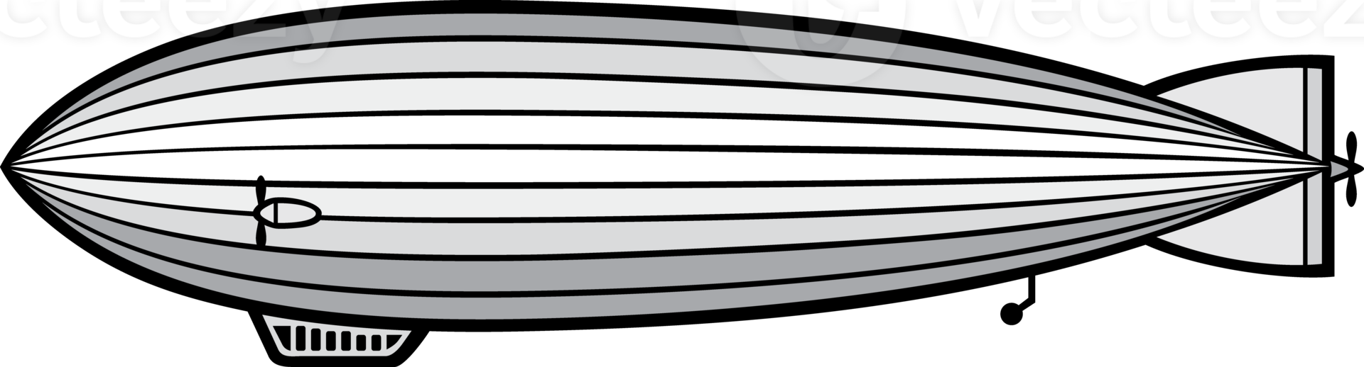 Flying Zeppelin Icon png