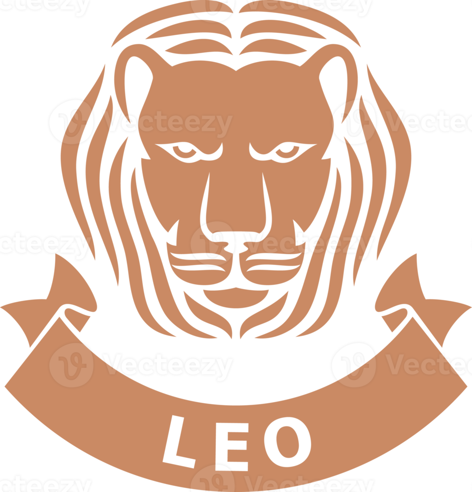 Leo dierenriem teken kleur png