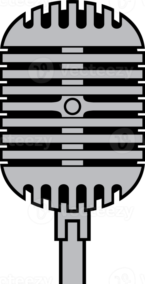 icône de microphone classique png