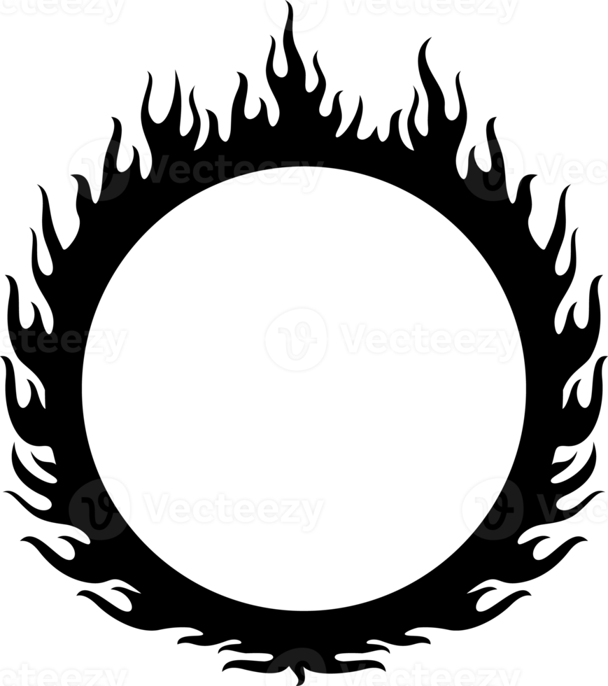 Fiery Ring Burning png