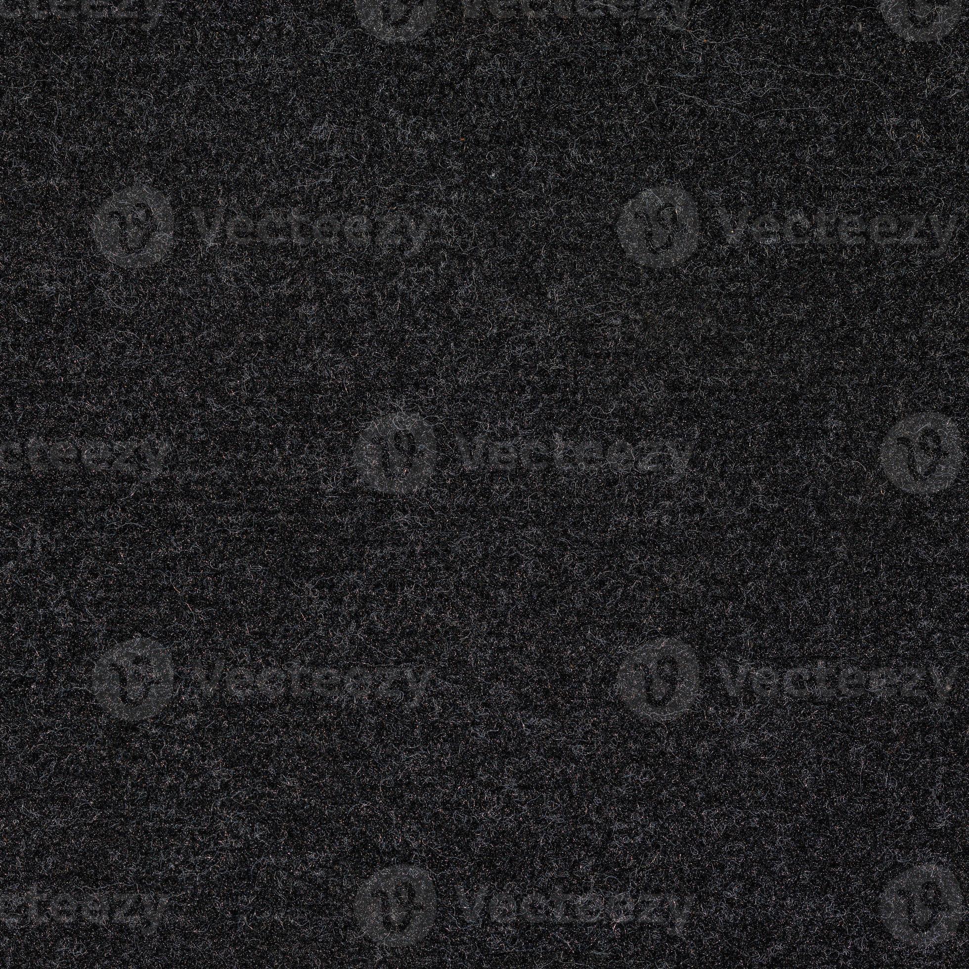 seamless texture and fullframe macro background of black synthetic car carpet 12638940 Stock