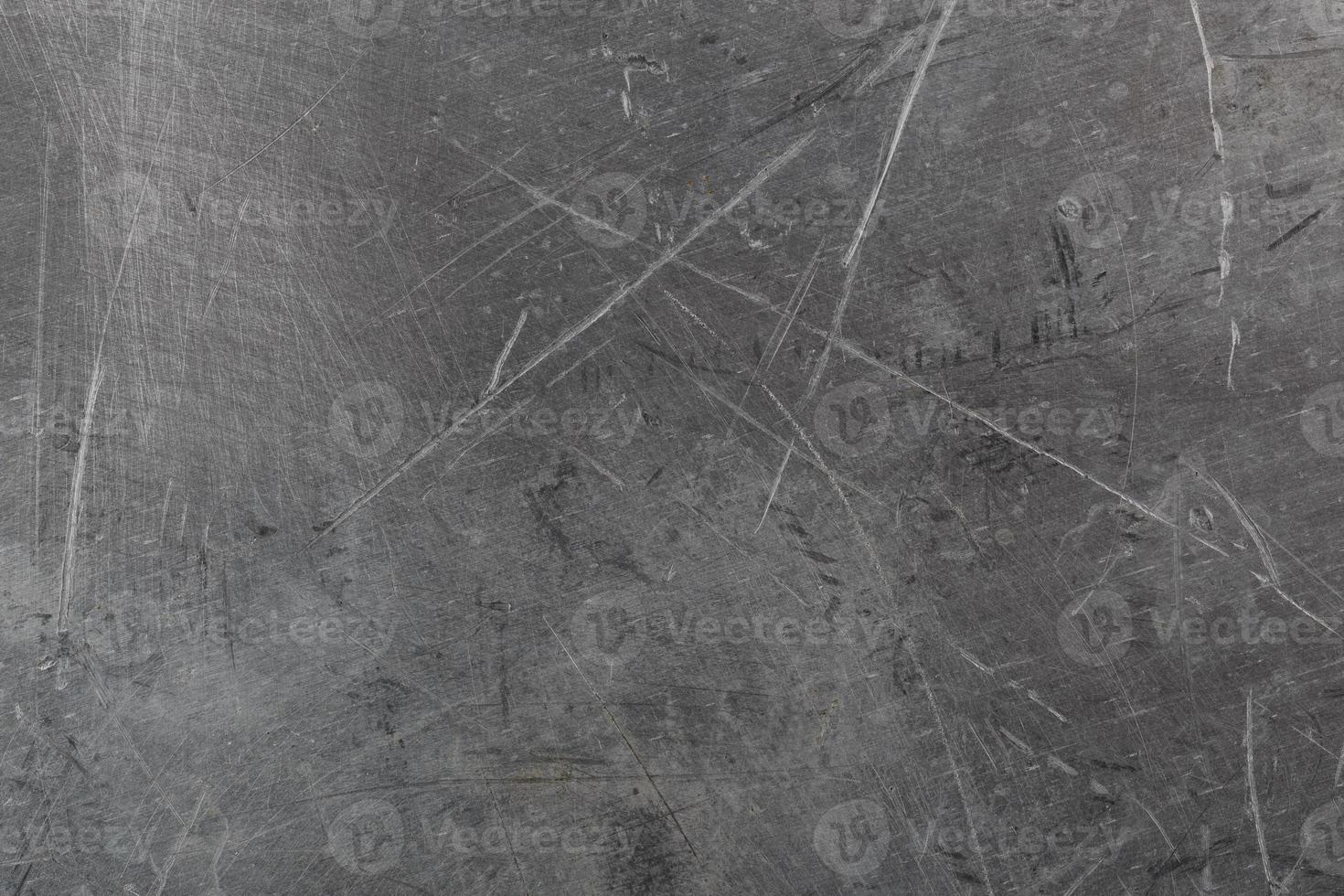 scratched real life old aluminuim flat sheet texture and full frame background photo