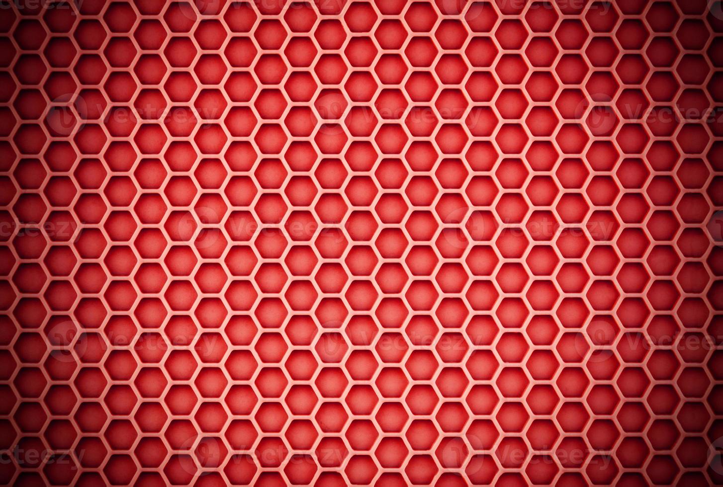 abstract coral orange honeycomb sharp background with vignette photo