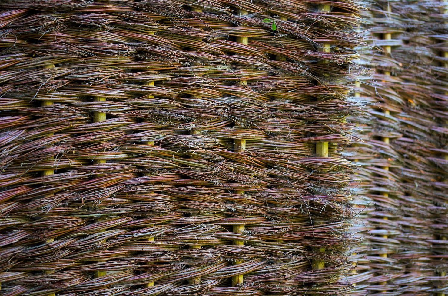 wicker willow surface background photo