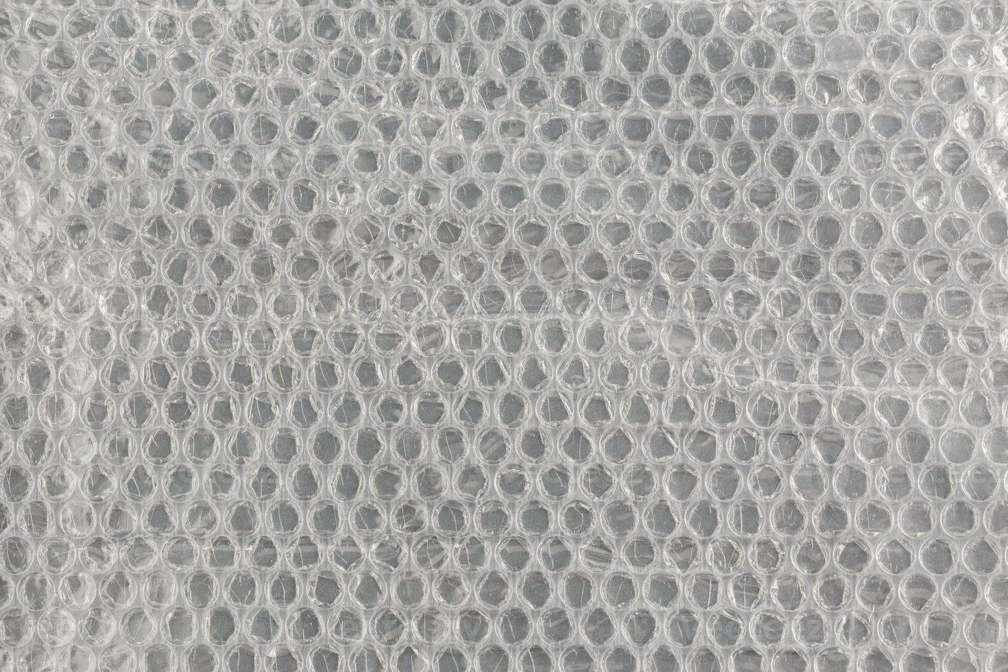 air bubble wrap - real life close-up texture and background photo