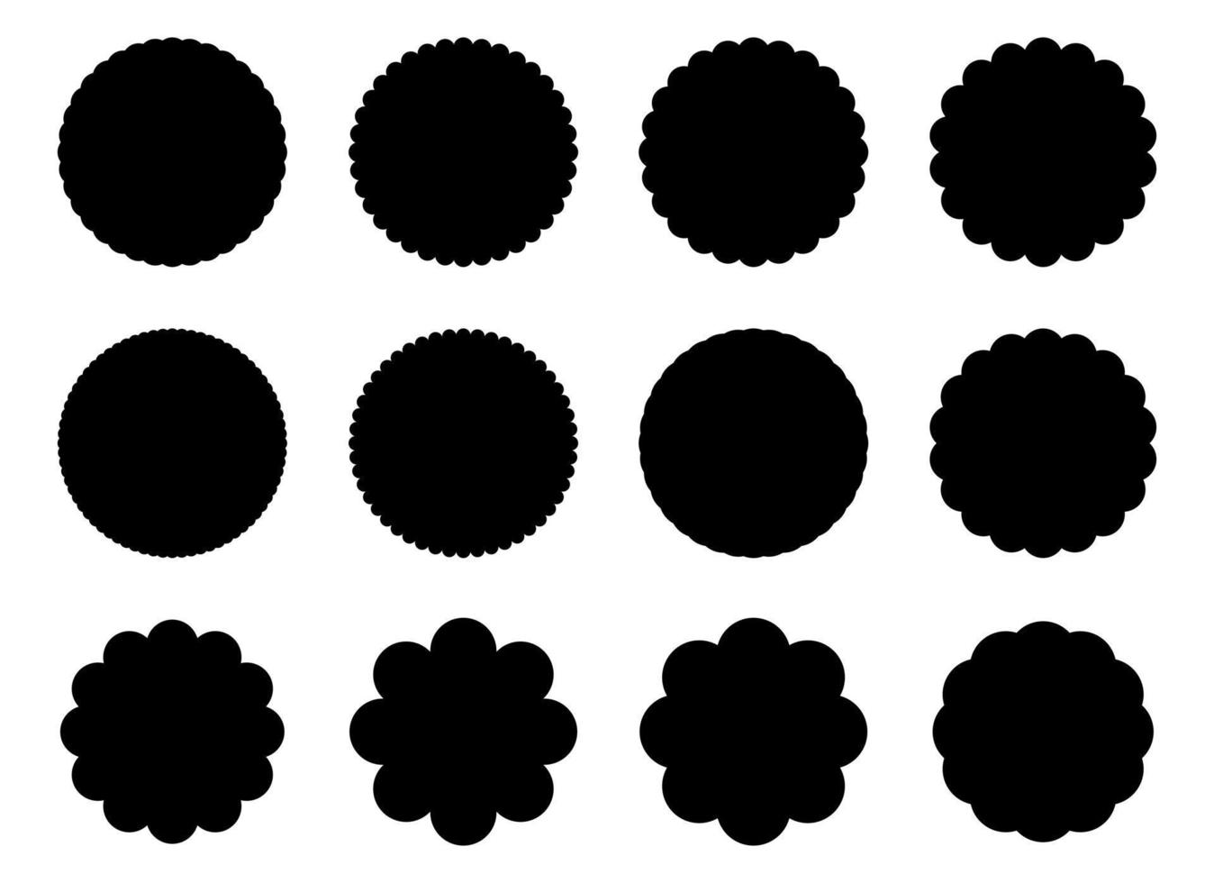 Black simple banner vector design illustration isolated on white background
