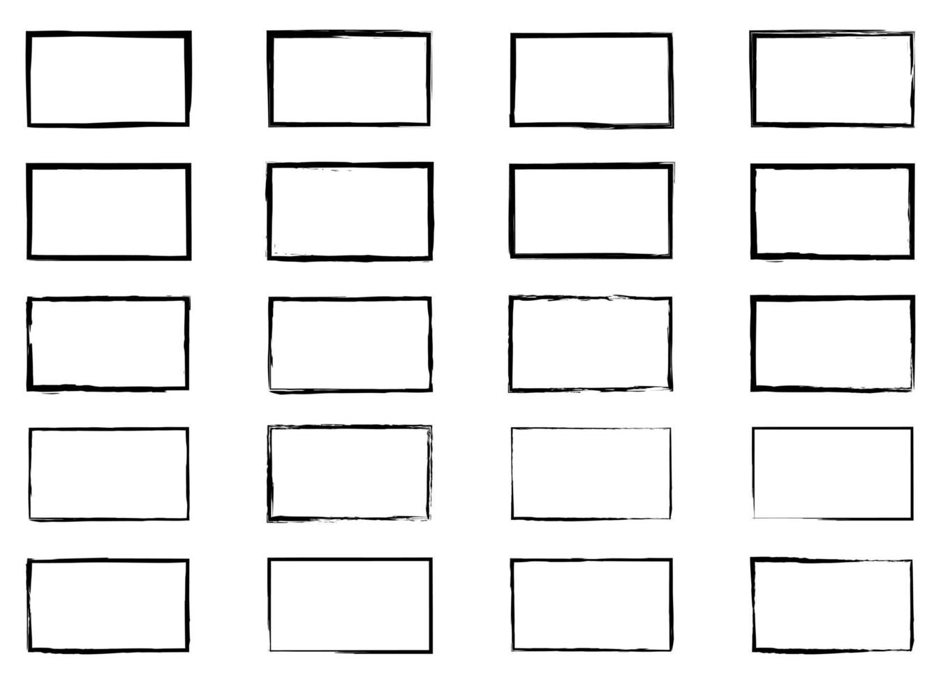 Black simple banner vector design illustration isolated on white background