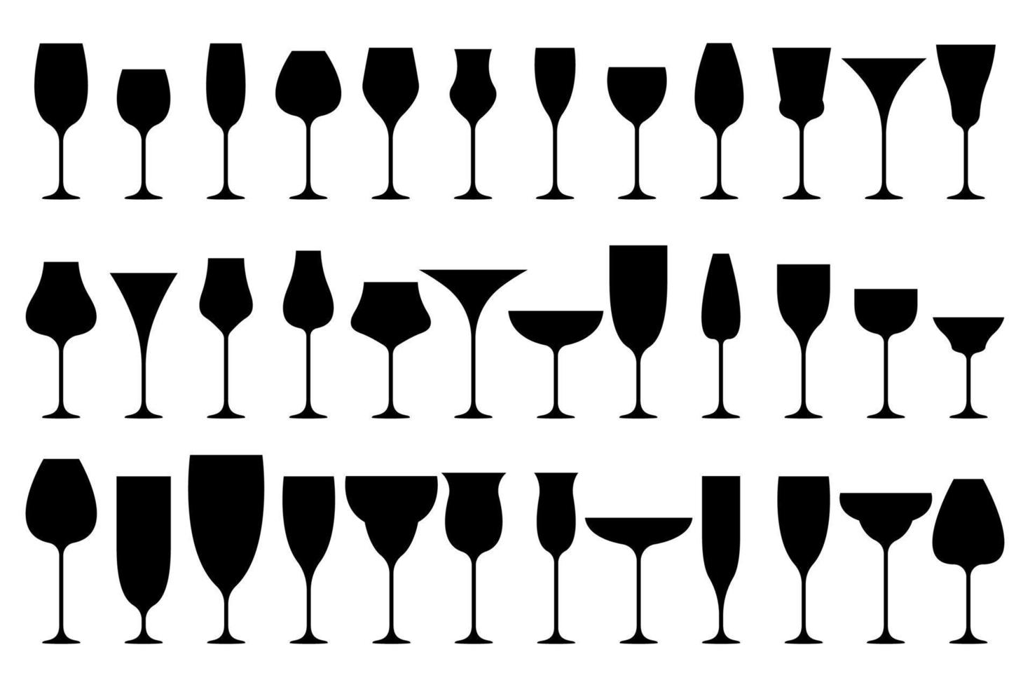 Drink glass vector design illustration isolated on white background