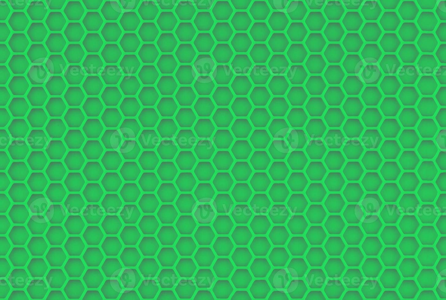 abstract green seamless honeycomb texture and unobtrusive sharp background photo