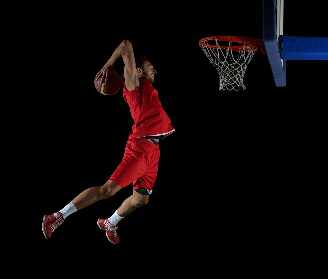 basketball player in action photo
