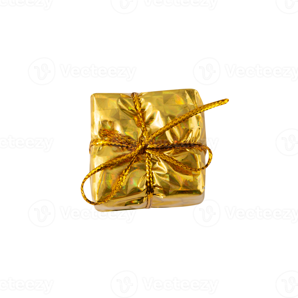 Gift box decoration cutout, Png file