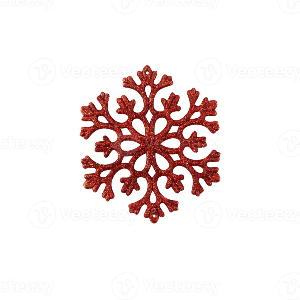 Glitter snowflakes cutout, Png file