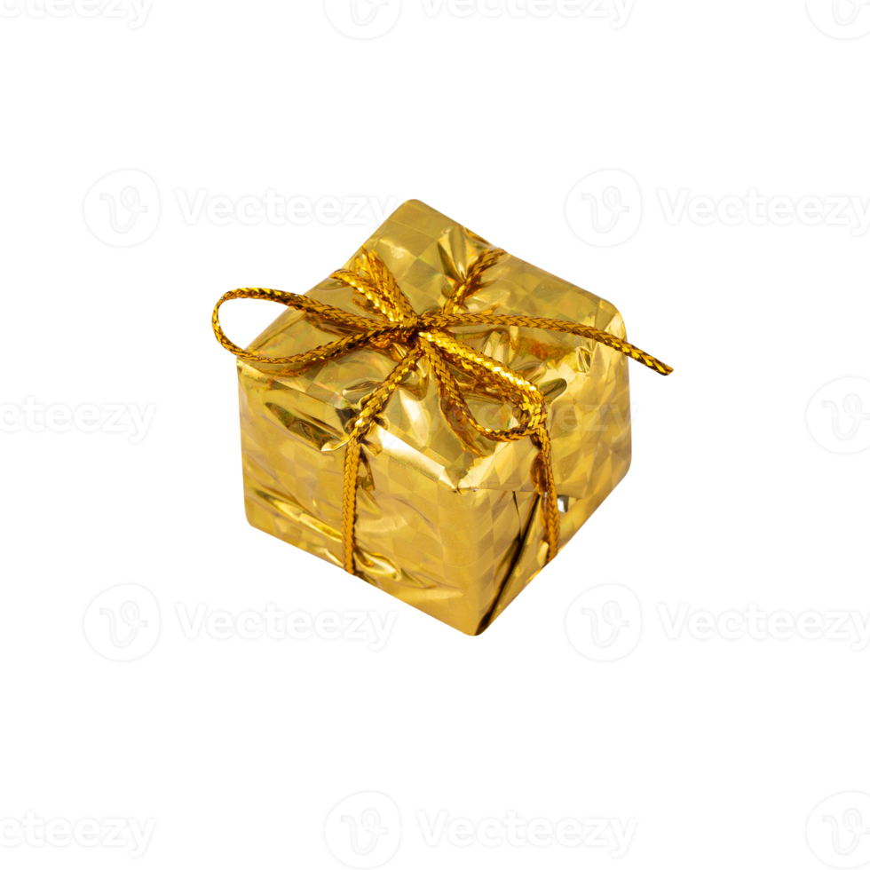 Gift box decoration cutout, Png file