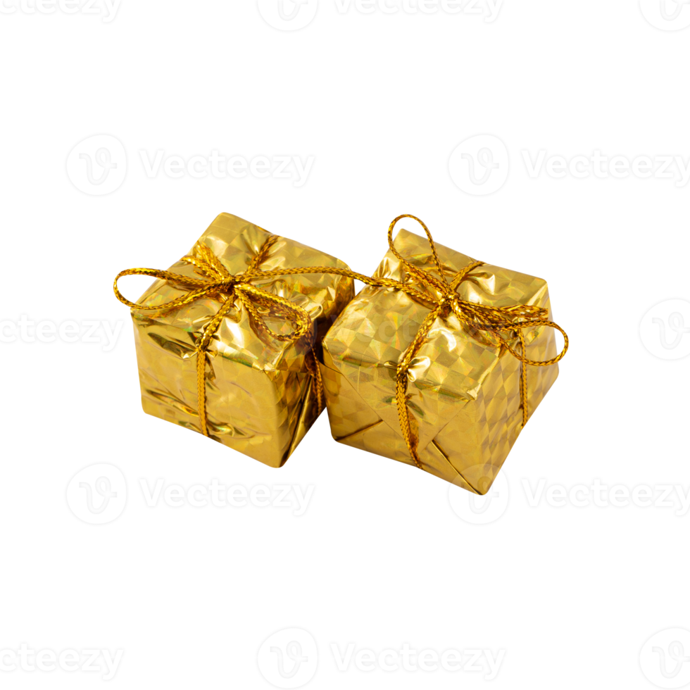 Gift box decoration cutout, Png file