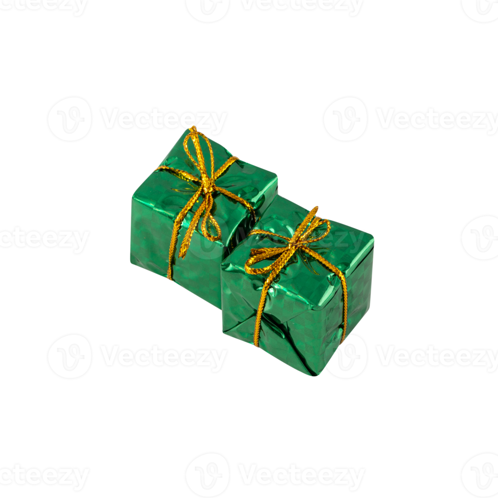 Gift box decoration cutout, Png file