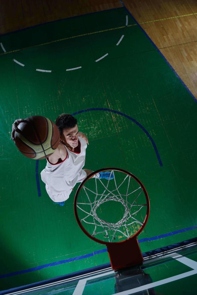 basketball player in action photo