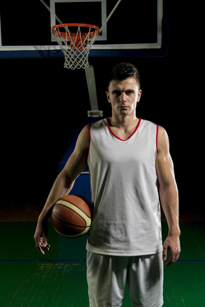 Basketball player portrait photo