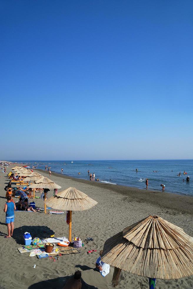 vista de tiempo de vacaciones foto