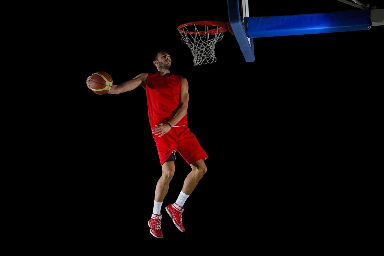 basketball player in action photo