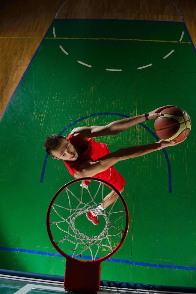 basketball player in action photo