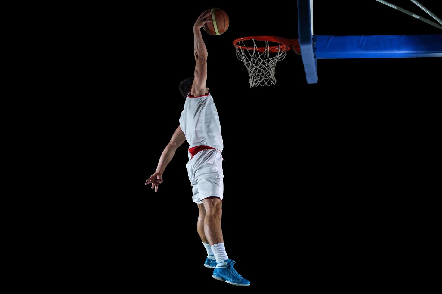 basketball player in action photo