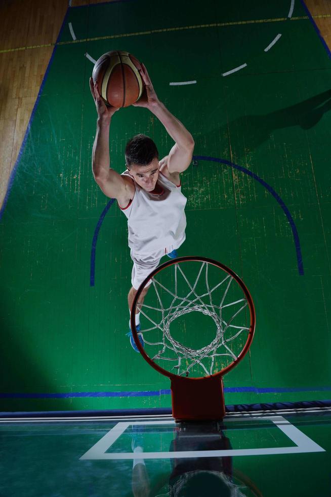 basketball player in action photo