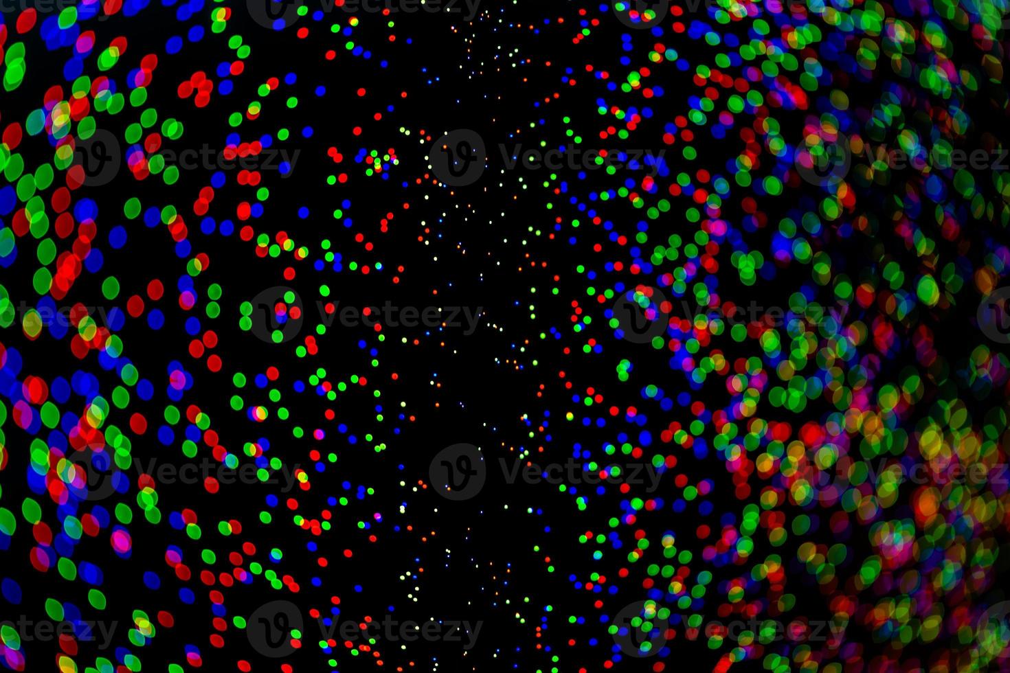 natural small rgb lens blur on dark background photo