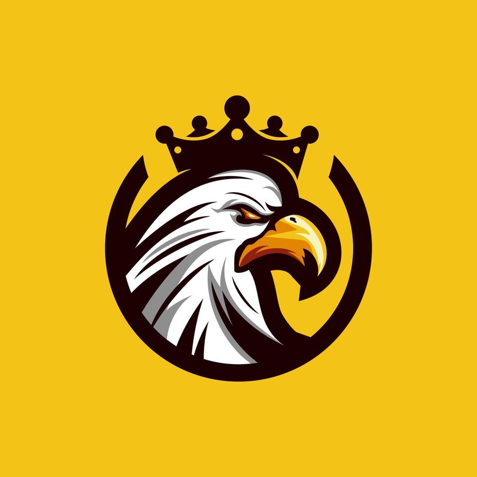 logotipo de águila con vector de calidad premium para su negocio