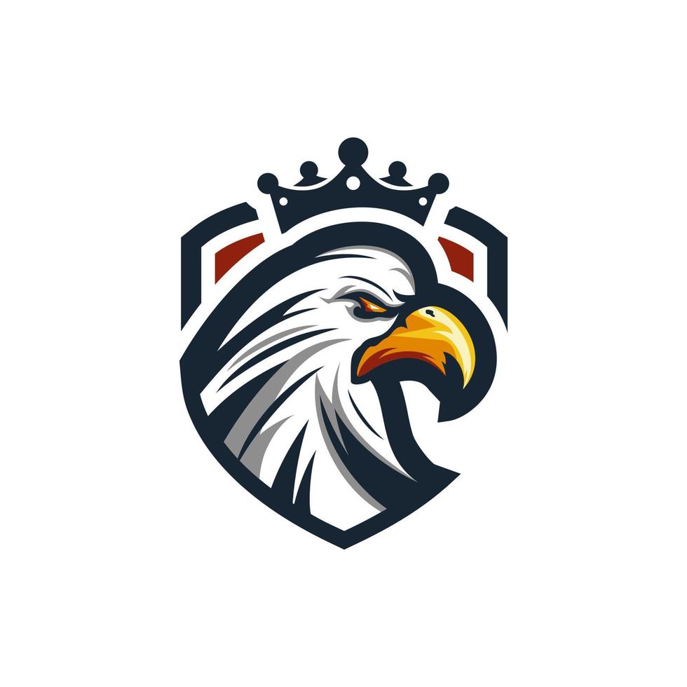 logotipo de águila con vector de calidad premium para su negocio