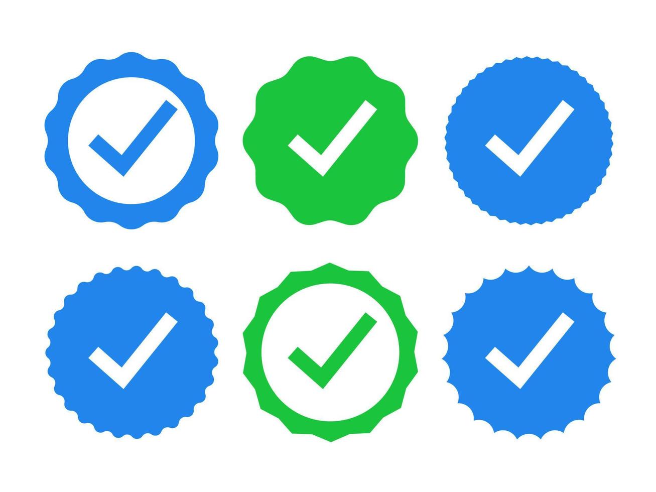 marque el icono de marca de verificación. ok correcto sí verde vector aceptar elección lista éxito derecho marca de verificación