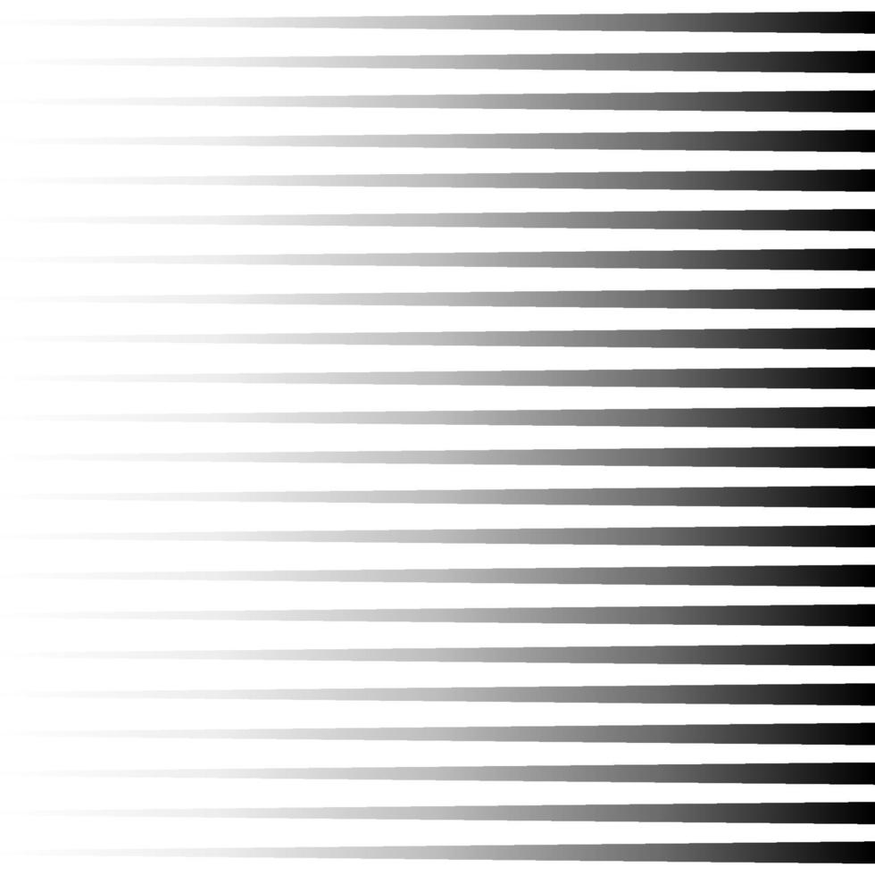 Halftone black horizontal lines. Repeat straight stripes. Lines pattern. Vector illustration