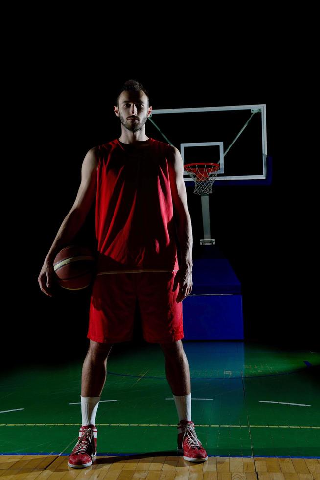 Basketball player portrait photo
