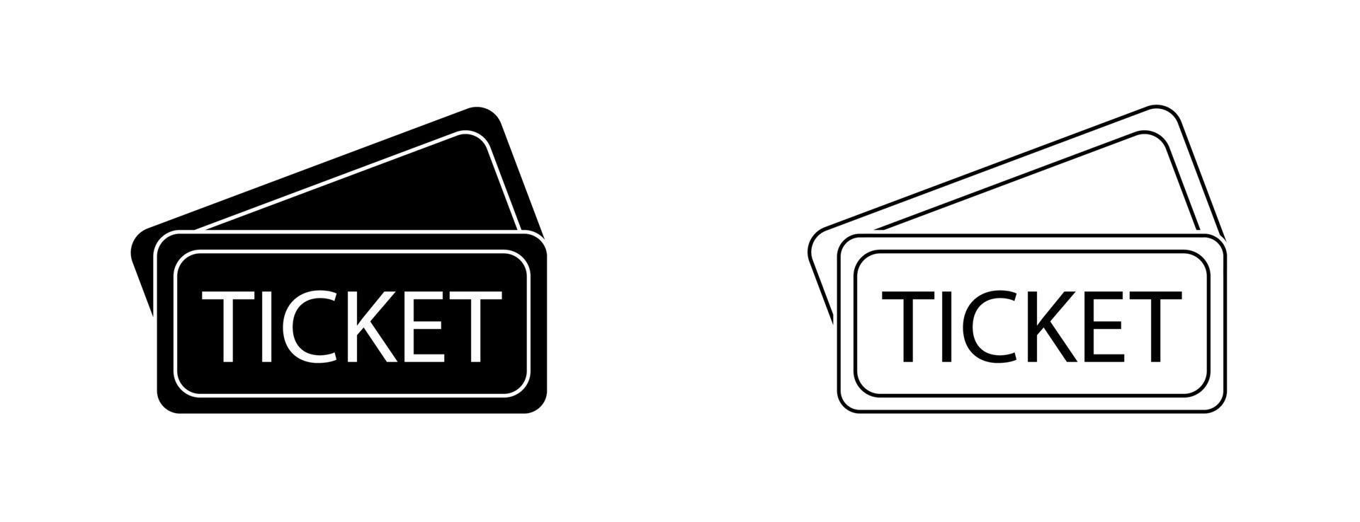 Vector Tickets isolated on white background. Ticket for web design. Eps10 12648309 Vector Art at