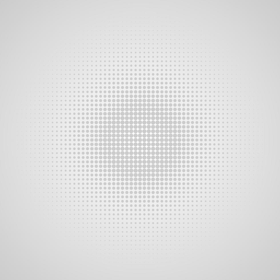 Simple White Background with Halftone Dots texture. Vector illustration