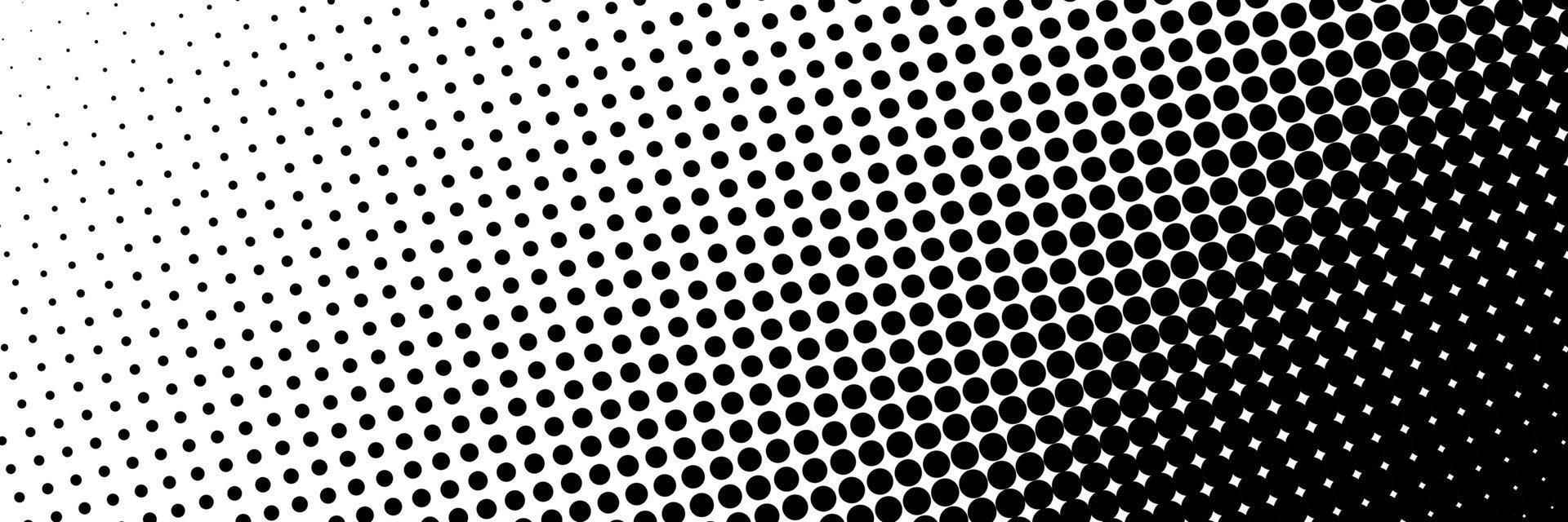 Dark Halftone Dots Background. Simple Abstract Background. Vector illustration